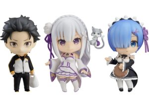 Re:ゼロから始める異世界生活 ねんどろいど ナツキ・スバル / エミリア / レム（再販）