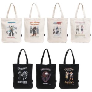 僕のヒーローアカデミア クラックプリントキャンバストート