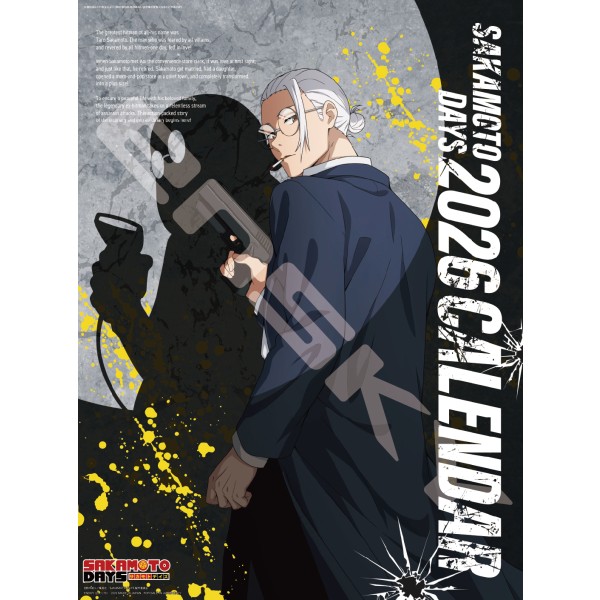 【2025年10月】TVアニメ『SAKAMOTO DAYS』 2026年 壁掛けカレンダー CL-029 