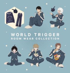 ワールドトリガー×Palude ルームウェアコレクション