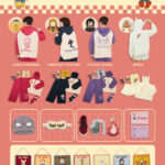 TVアニメ『僕のヒーローアカデミア』meets Palude ルームウェアコレクション 第2弾