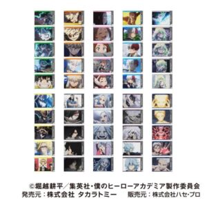 【2026年4月】僕のヒーローアカデミア メモリーカットステッカーmini