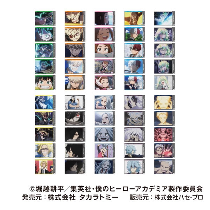 【2026年4月】僕のヒーローアカデミア メモリーカットステッカーmini