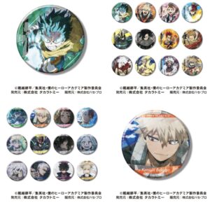 【2026年4月】僕のヒーローアカデミア キラッとCANバッジ vol.11 / vol.12