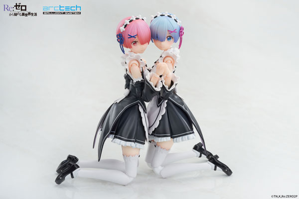 【2025年9月】ARCTECH可動シリーズ Re:ゼロから始める異世界生活 ラム / レム 1/8 可動フィギュア