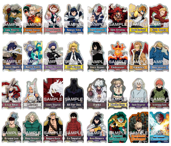 【2026年6月】僕のヒーローアカデミア キャラカットステッカーガム