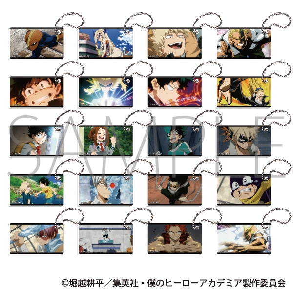 僕のヒーローアカデミア アクリルキーホルダーコレクション vol.1 / vol.2