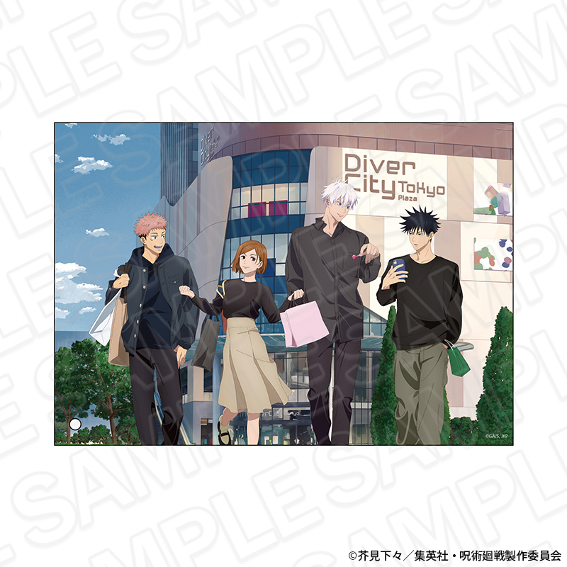 アニメ『呪術廻戦』5周年 in ダイバーシティ東京プラザ コラボグッズ