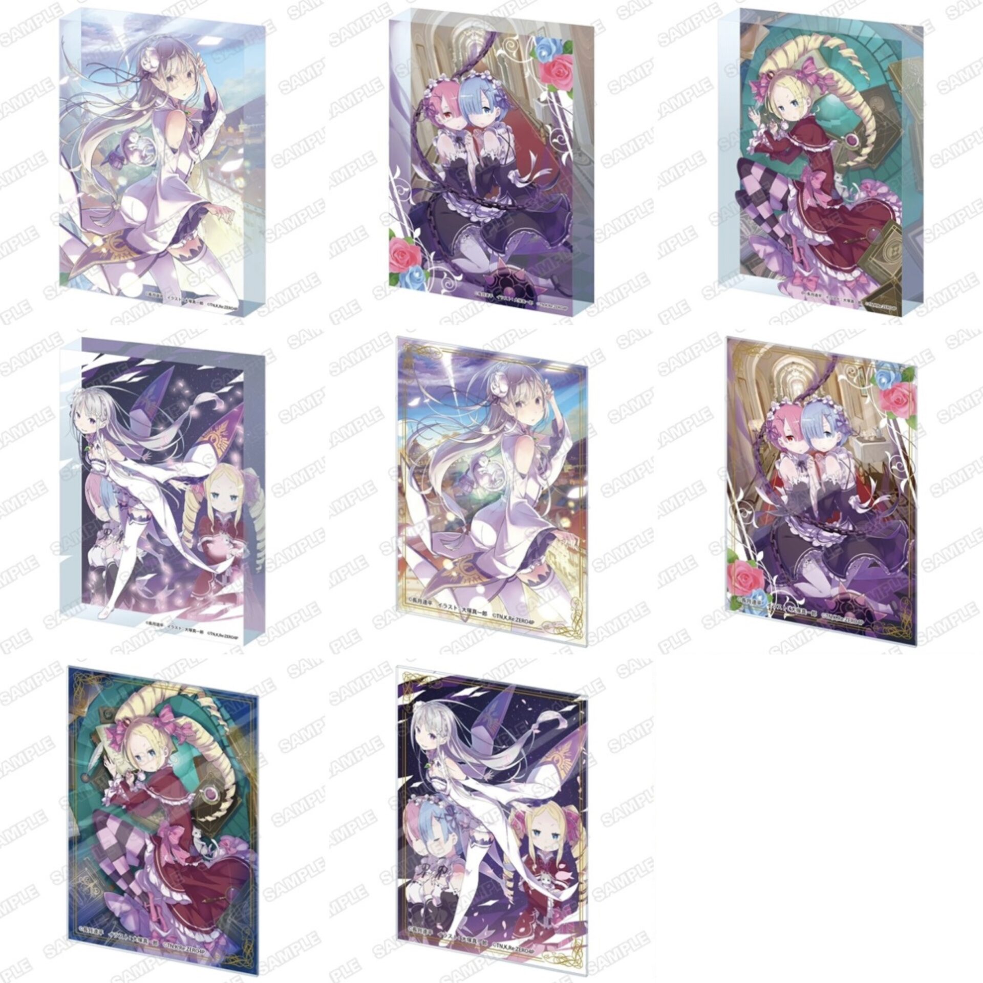 【2026年12月上旬】Re:ゼロから始める異世界生活 原作小説カバーイラストグッズ