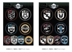 【2026年11月】ワールドトリガー GG3耐ステッカー各隊エンブレム